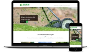 Selam Gartenservice Webseiten Erstellung